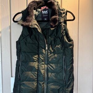 Helly Hansen Women's Dark Green Quilted Vest